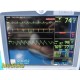 GE Dash 5000 Monitor (IPB, NBP, ECG, SpO2, TEMP) W/ NEW Patient Leads ~ 34309