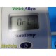 Welch Allyn Hill Rom SureTemp 678 Thermometer W/ Probe & Wall Holder~ 34376