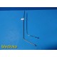 2X Pilling & V.Muller Aspiration/Suction Tube Angled Bulbous Head 12"/16"~34404