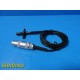 GE TQ100002 6.0 Mhz Non-Imaging Pencil Transducer Probe ~ 34473