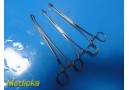 3X V. Mueller GL952 Jacob & Gordon Uterine Vulsellum Forceps ~ 34674