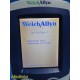 Welch Allyn 45NTO Spot Vital Signs LXI Monitor W/ Adapter & NEW Leads ~ 34715