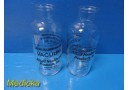 2X Allied Healthcare GOMCO Vacuum Sterilizable Glass Bottles 600ml ~ 34696