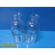 2X Allied Healthcare GOMCO Vacuum Sterilizable Glass Bottles 600ml ~ 34696