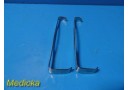 2X Weck & V. Mueller VU3660 USA Army Navy Retractors Double Ended 8" ~ 34738