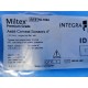 Integra Miltex 18-1604 Aebli Corneal Scissors 4" Angled on flat Left ~ 34926