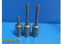 3X Zimmer Hall Surgical 1375-11 (Long) & 1375-12 (Medium) Bur Guards ~ 34962