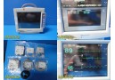 2006 Nihon Kohden Model BSM-2354A-S-M Bedside Monitor W/ NEW Patient Leads~34756