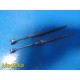 2X Weck & SKLAR Cushing Vein/Nerve Retractors (Pair) Flat Handle ~ 34960