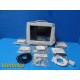 Philips Intellivue MP50 Critical Care Patient Monitor W/ Modules & Leads ~ 34786