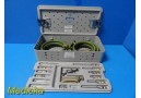 Medtronic Midas Rex Classic Instrumentation Case (Basic Neuro & Related) ~ 34824