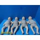 Laerdal Little Baby QCPR (Pack of 4) Light Skin Tone W/ Carrying Bag ~ 35474