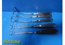 5X Karl Storz BOSS Surg Pilling Assorted Adenoid Curettes (Size 3, 4 & 5) ~35737