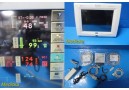 Spacelabs 91370 Ultraview SL Patient Monitor W/ 90496 Module, PSU & Leads ~35218