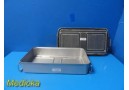 V. Mueller Baxter Genesis Sterilization Container W/ Retention Plates ~ 35225