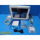 Philips MP70 Anesthesia Monitor W/ Leads & Extension/MMS/Print Modules ~ 35200