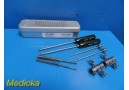 Arthrex Hip Arthroscopy Instruments Set W/ Case (XL Hip 4.5mm) ~ 35585