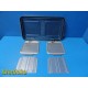 J&J DePuy 62.016.001 Storage/Sterilization Container W/ Basket & Plates ~ 35233