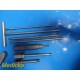 11X Richards Delta II Assorted TibioFemoral Orthopedic Surgery Instruments~35625