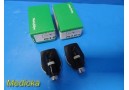 2X Welch Allyn 16000 Series Ophthalmoscope Heads | No Lamps | 3.5V ~ 35673