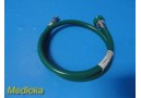 Amvex HS-03UO-M4OMC4 Conductive Hose Oxygen (O2) W/ Fittings Green 3-ft ~35356