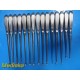 15X Codman Zimmer Orthopedic Assorted Bone Curette (Spinal Fusion/Bruns) ~35753