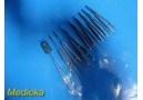 B&L Storz Accutome Assorted OPHTHALMIC MicroSurgery Forceps Jeweler Tying~35764