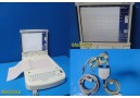 Mortara ELI350 ELI3XX Electrocardiograph W/ Acquisition Module & Leads ~ 35873