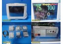 Philips Intellivue MP40 Neonatal Monitor W/ MMS, CO, IBP Modules & Leads ~ 35937