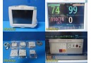 Philips MP40 Intellivue Neonatal Monitor W/ CO, IBP, MMS Modules & Leads ~ 36504