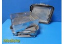 V. Mueller Genesis Ref CD1-5B Half Length Sterilization Case W/ Basket ~ 36615