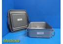 The CASE Genesis Sterilization Storage Container W/ Lid & Retention Plates~36657