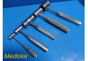 Lot of 05 Symmetry SSI Ultra V. Mueller Richards Orthopedic Mallet Set ~ 36141