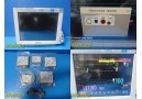 Philips MP70 Neonatal Patient Monitor W/ M3001A MMS Module & NEW Leads ~ 36873