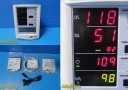 Mindray Datascope Accutorr Plus Monitor (SpO2 Nellcor) W/ Patient Leads ~ 36858