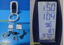 2010 Welch Allyn 42NTB Spot (SPO2 TEMP NIBP) MonitorW/ PSU & Patient Leads~36390