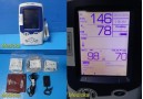 Welch Allyn 45MTO Vital Signs Monitor Ref 901056 W/ Leads & PSU ~ 37069