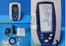 Hill Rom 42M0B 420 Series Vital Signs Masimo SpO2 Monitor W/ Leads & PSU ~ 37099