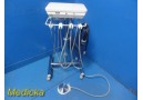 DCI 4411-062105 Dental Delivery Unit W/ Stand 4-Hose Foot Pedal ~ 37747