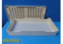 ASP Sterrad Sterilization Container W/ Silicone Mat &ndash; 22" x 10.5" x 4" ~ 37410