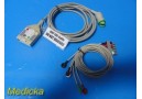 Arrow Med Intra-aortic Balloon Pump EKG Trunk Cable 5 Leads SNAP ~33552