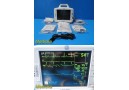 GE Dash 3000 (NBP,Temp,SpO2,ECG,CO2 Print) Patient Monitor W/ NEW Leads ~ 37859