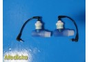 2x MSA Medical Products 406931 Miniox Oxygen Sensors W Integrated Cables 37361