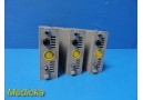 Lot of 3 GE Solar Capnostat CO₂ Modules Ref 412832001 PARTS ONLY 38046