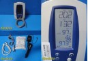 Welch Allyn 42NTB Spot Vital Signs Monitor W/ Leads & Adapter ~ 37928