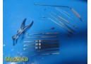 15X V. Mueller & Jedmed ENT Surgical Tools &ndash; Knives, Hooks, Elevators ~ 38580