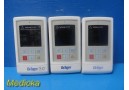3x Dr&auml;ger Infinity M300 Telemetry Transmitters Ref MS25755 SpO₂ + EKG 38606