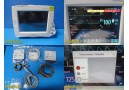 Philips MP30 M8002A Intellivue Patient Monitor W/ MMS Module Leads 38089