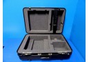 Hard Shell Device / Instruments Carry on Case W/ Foam & Strap , Black ~ 12363