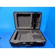 Hard Shell Device / Instruments Carry on Case W/ Foam & Strap , Black ~ 12363